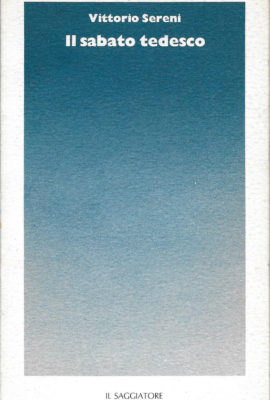 Sabato tedesco, il Saggiatore, 1980