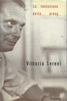 Tentazione della prosa 1998 Mondadori